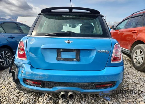 2012 Mini Cooper S z USA, uszkodzony, nr VIN WMWSV3C59CTY29183